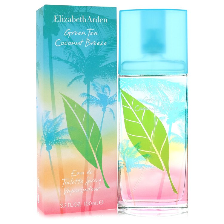 Green Tea Coconut Breeze by Elizabeth Arden Eau De Toilette Spray 3.3 oz Green Tea Coconut Breeze by Elizabeth Arden Eau De Toilette Spray 3.3 oz